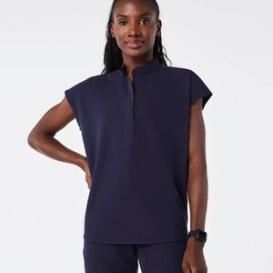 Figs Women's Navy Blouse
